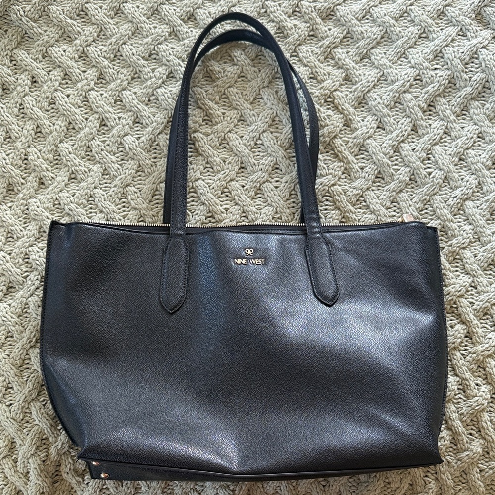 Nine West Elegant Black Tote